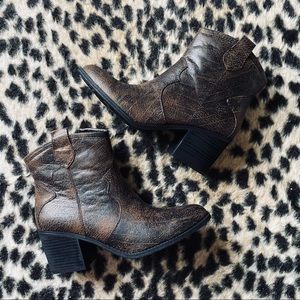 Dirty Laundry Unite Western booties